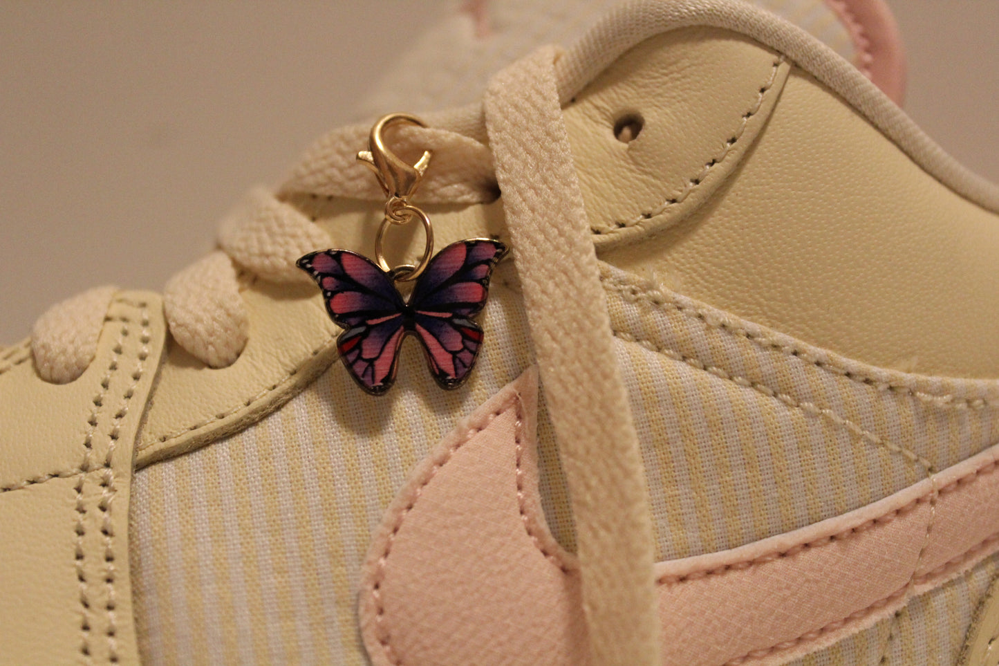 Purple Butterfly Sneaker Pendant