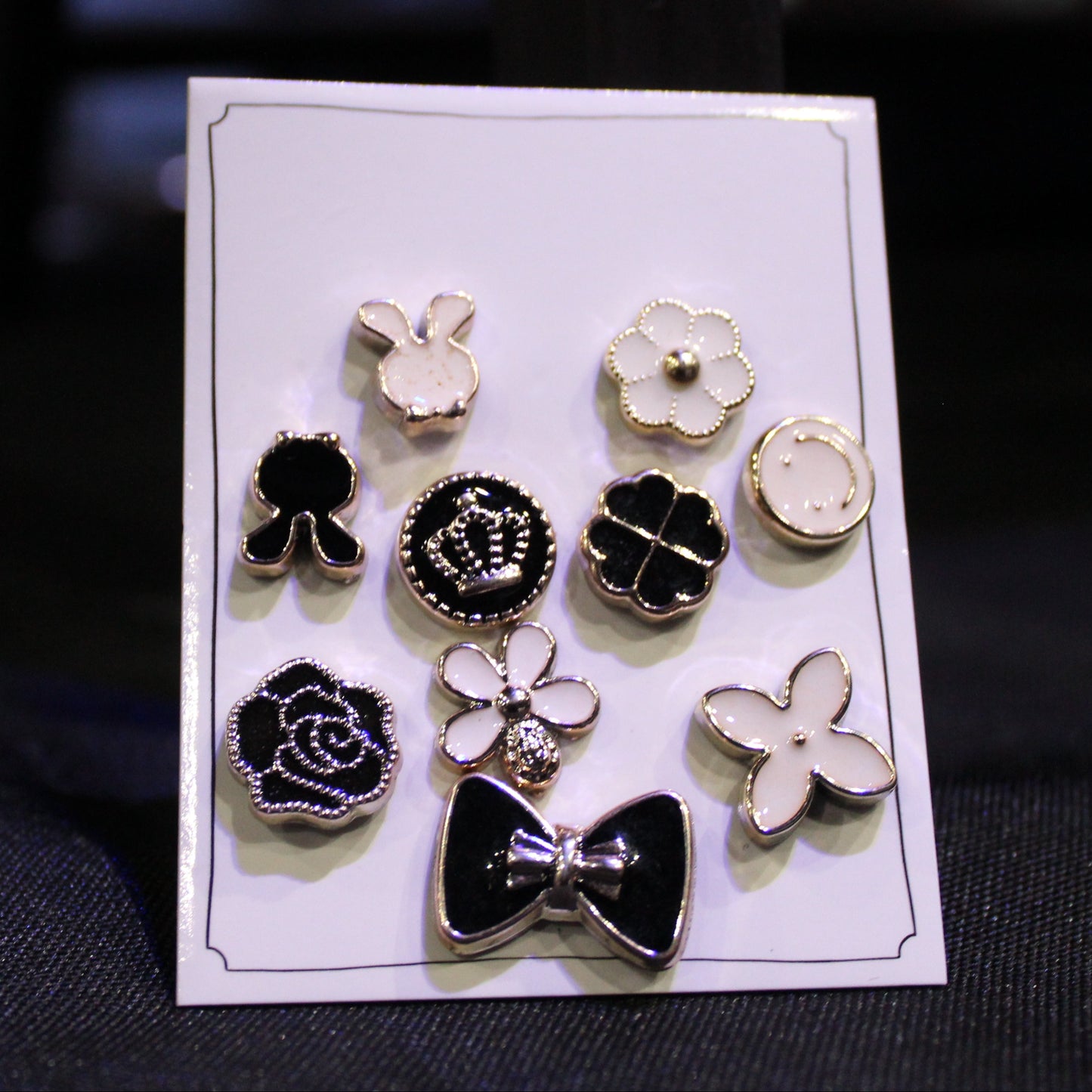 Mixed Shoelace Charm Set