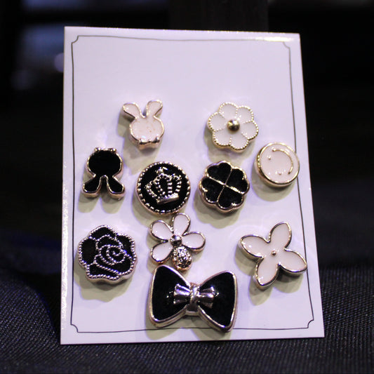 Mixed Shoelace Charm Set