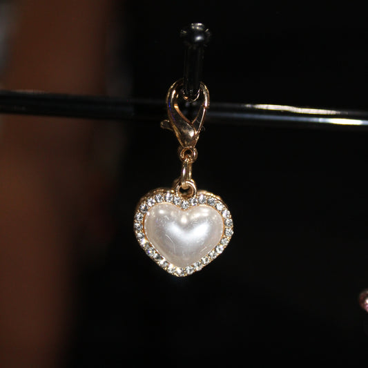 Diamond Heart Sneaker Pendant