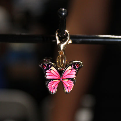 Purple Butterfly Sneaker Pendant